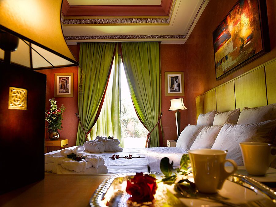 Hotel Jardins D'Ines Marrakesch Zimmer foto